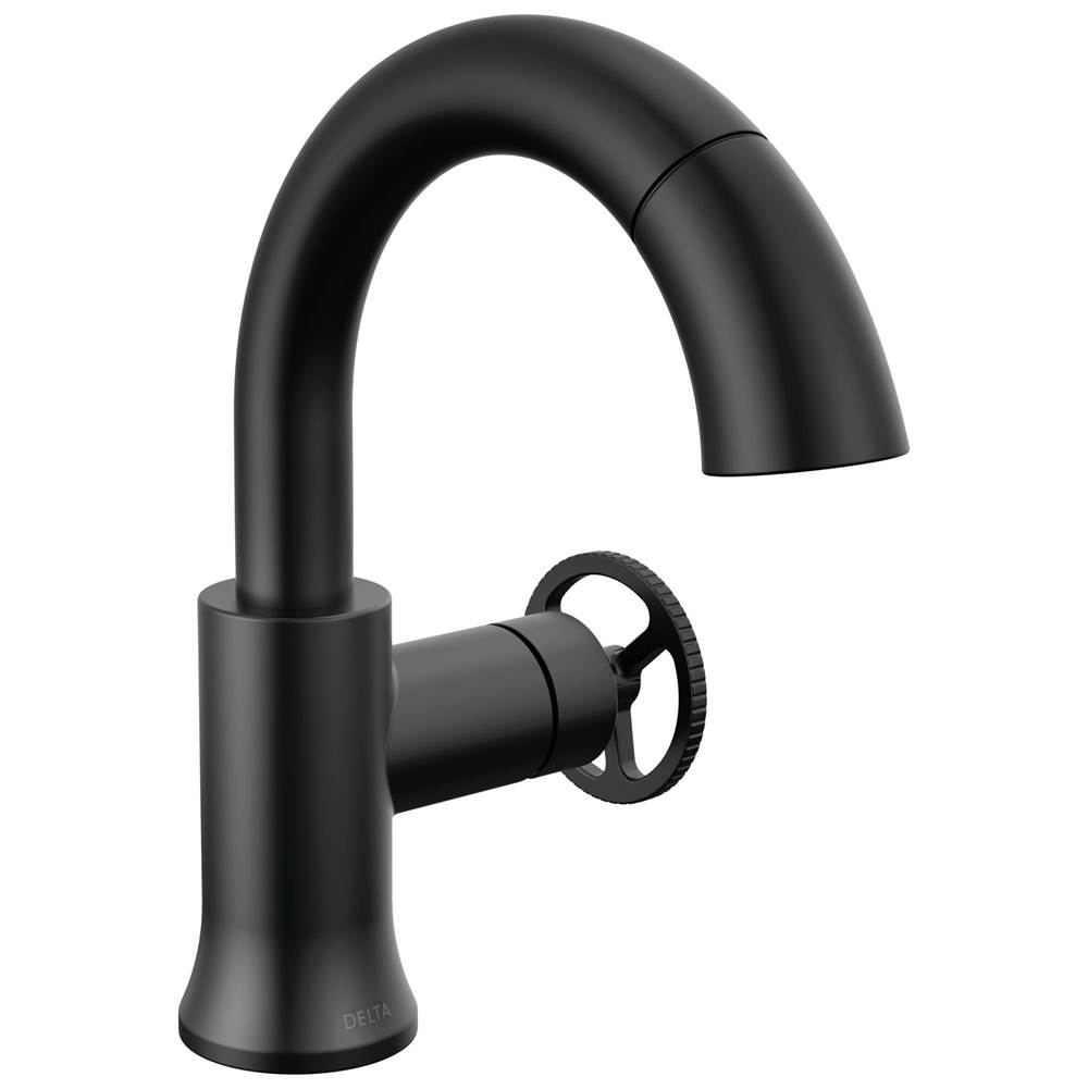 Delta Faucet Trinsic® Single Handle Pull Down Bathroom Faucet