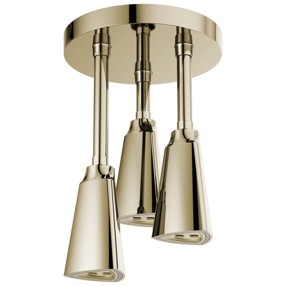 Delta Faucet Universal Showering Components H2OKinetic®Pendant Raincan Shower Head with LED Light