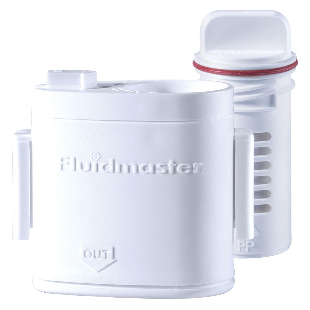 Fluidmaster Flush ''n Sparkle™ Toilet Bowl Cleaning System. Bleach Cleaning Formula, (in tray pac