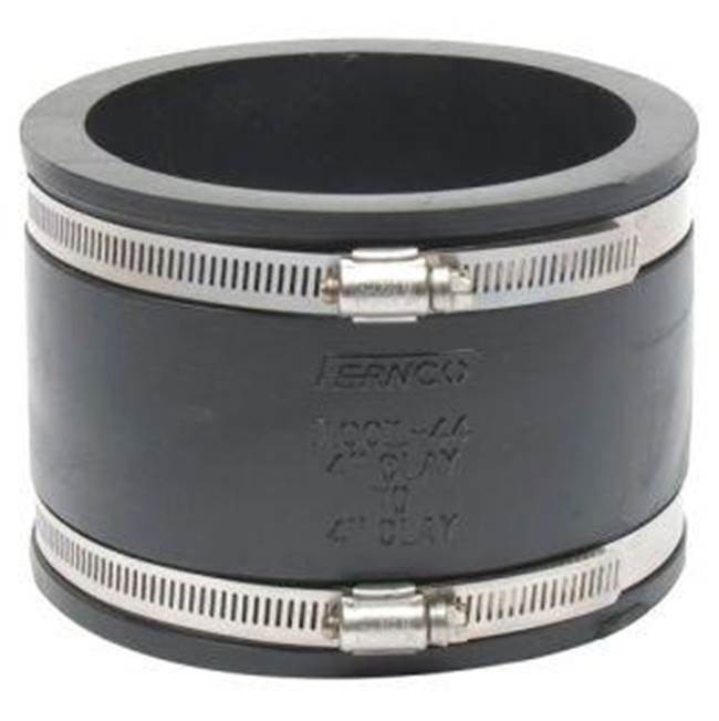 Fernco Coupling 4'' Clay
