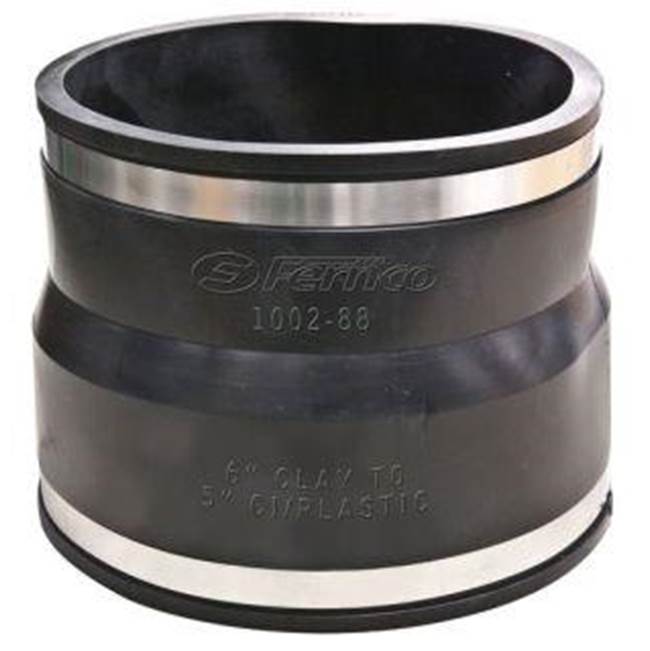 Fernco Coupling 8'' Clay- 8'' Ci/Pl