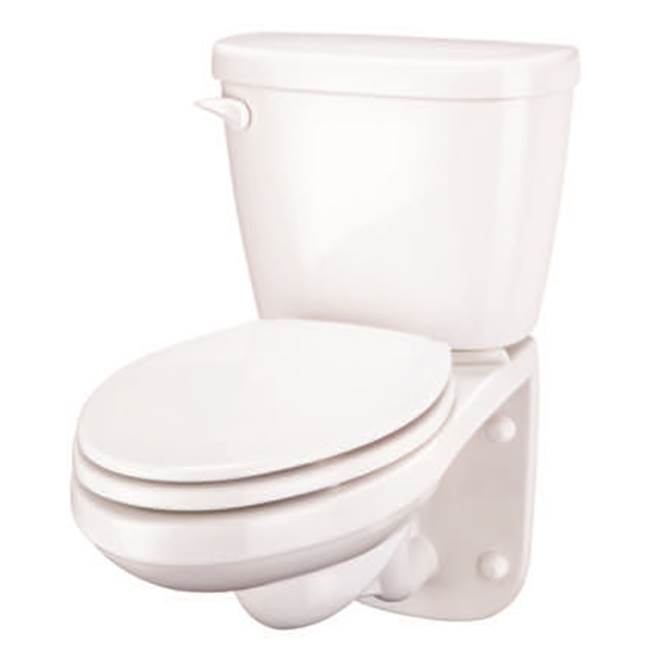 Gerber Plumbing Maxwell 1.28gpf Wall Hung Back Outlet EL Combo: G0021970 Bowl w/ G0028970 Tank White