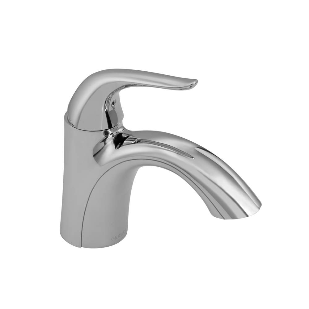 Gerber Plumbing Viper 1H Lavatory Faucet Single Hole Mount w/ Metal Touch Down Drain 1.2gpm Brushed Nickel