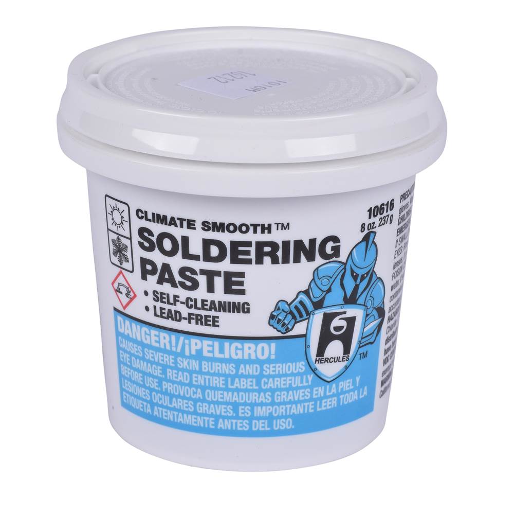 Hercules 1/2 Lb Climate Smooth Solder Paste