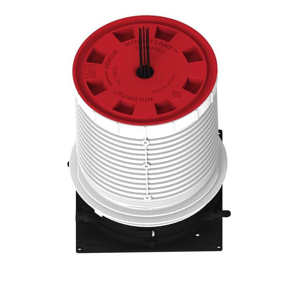 HoldRite Holdrite Hydroflame Pro Series Fire Stop Deck Sleeve 5''-6'' Metal Pipe 7-1/4'' - 8'' Tall With Adjustable Cap
