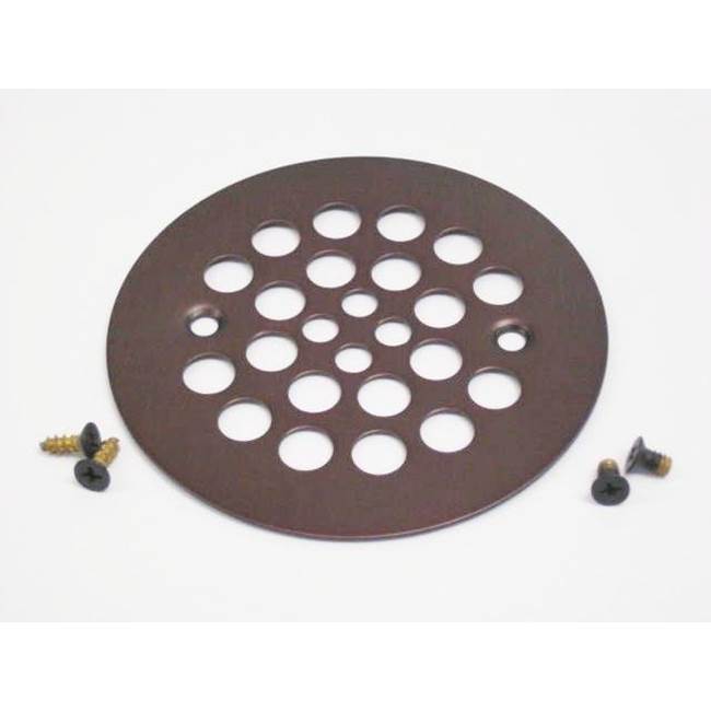 JB Products Shower Strainer 2 Screws 2-5/8'' Holes Tuscan Bronze