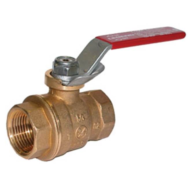 Legend Valve 1/2'' T-1001LD Forged Brass Full Port Ball Valve with Locking Device