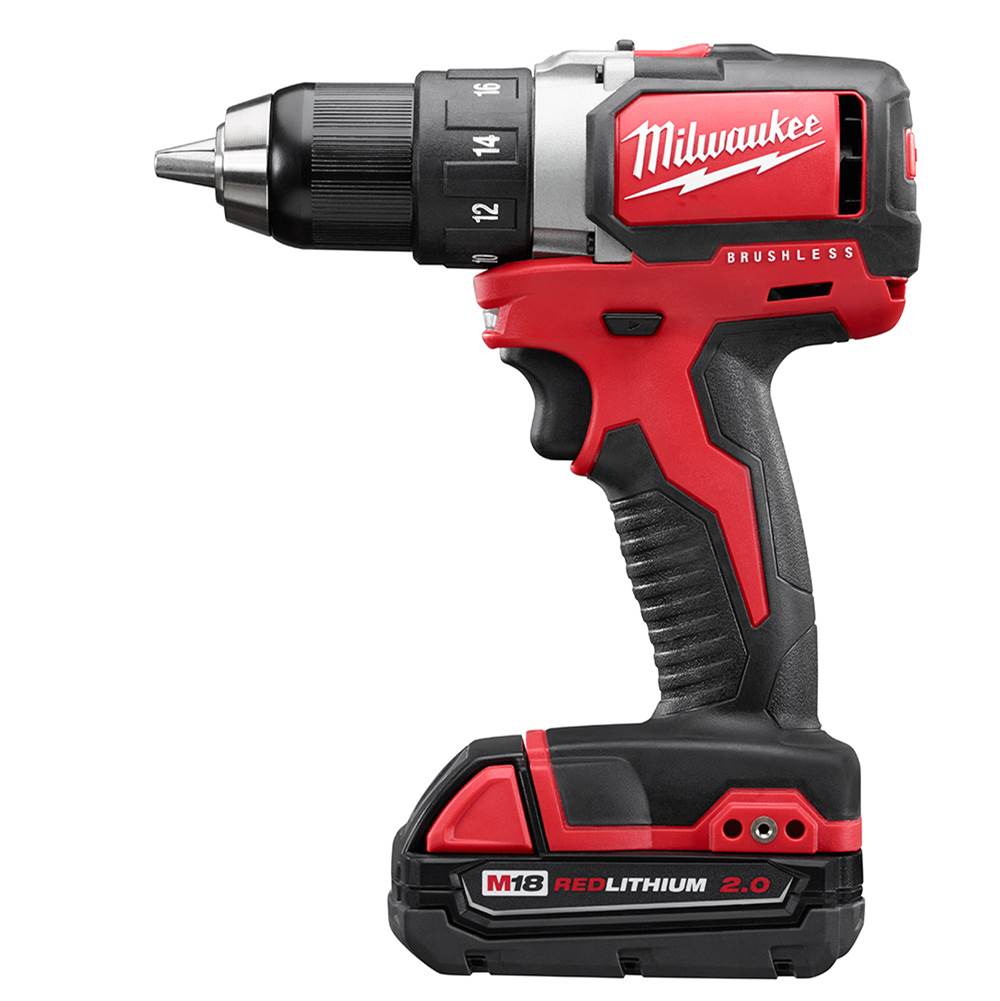 Milwaukee Tool M18 1/2'' Compact Brushless Drill/Driver Kit