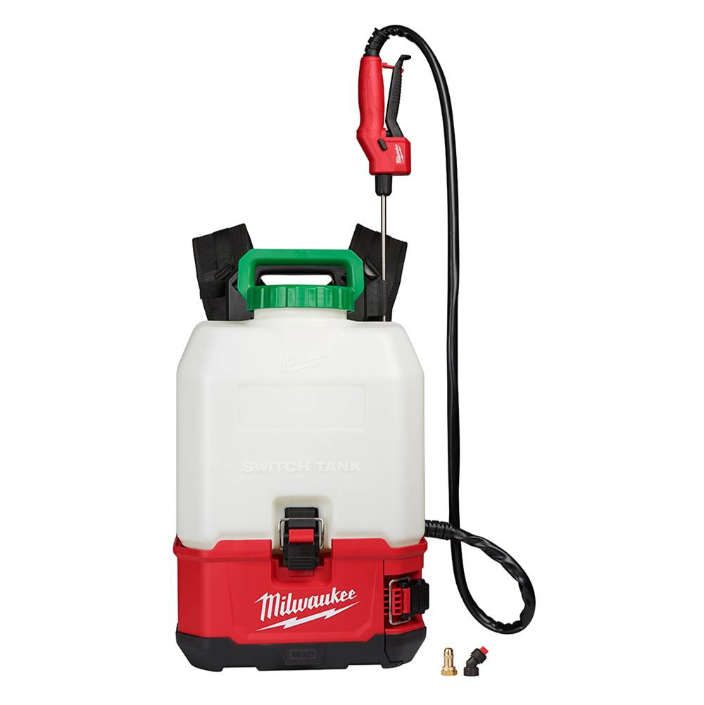Milwaukee Tool M18 Switch Tank 4-Gallon Backpack Sprayer (Tool Only)