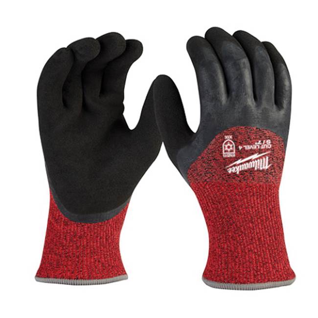 Milwaukee Tool Cut Level 4 Winter Dipped Gloves