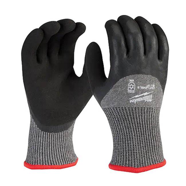 Milwaukee Tool Cut Level 5 Winter Dipped Gloves