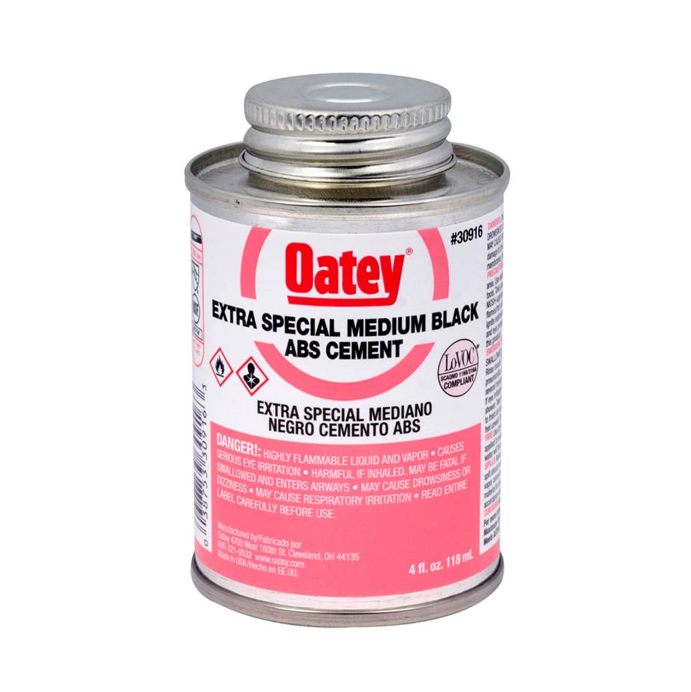 Oatey 4 Oz Abs Extra Special Black Cement