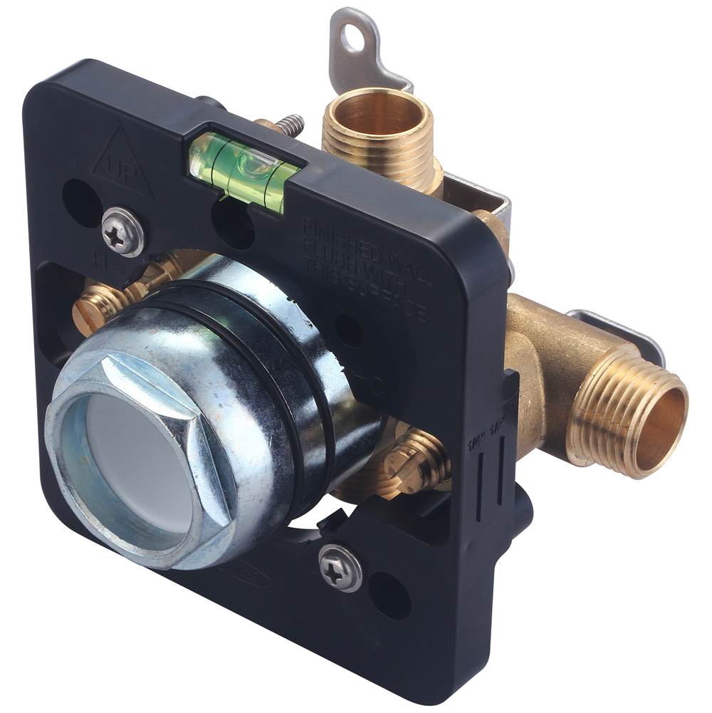 Olympia TUB and SHWR VALVE ONLY-SINGLE HDL 1/2'' COMBO INLET and OUTLET W/STOP B-PACK