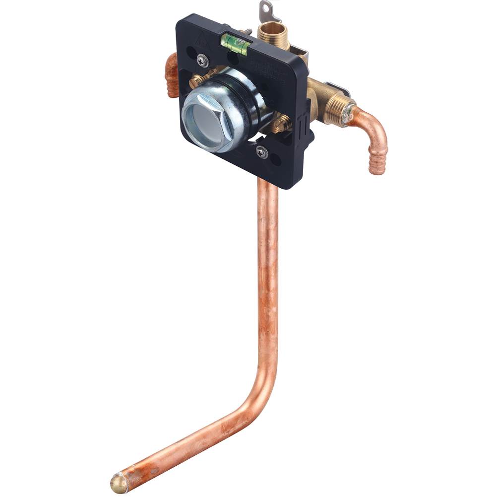 Olympia TUB and SHWR VALVE ONLY-SINGLE HDL 1/2'' PEX INLET 1/2'' COPPER STUB TUB OUTLET W/STOP B-PACK