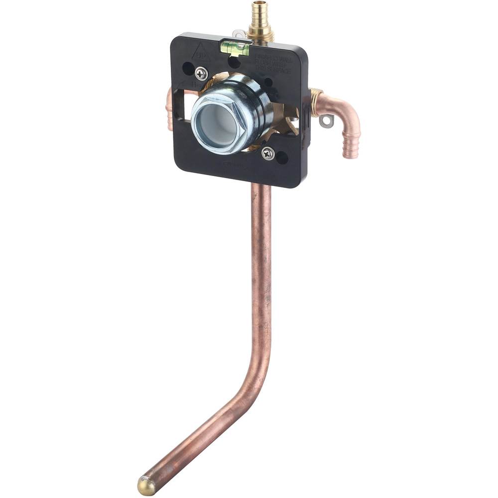 Olympia TUB and SHWR VALVE ONLY-SINGLE HDL 1/2'' PEX INLET 1/2'' COPPER STUB TUB OUTLET B-PACK