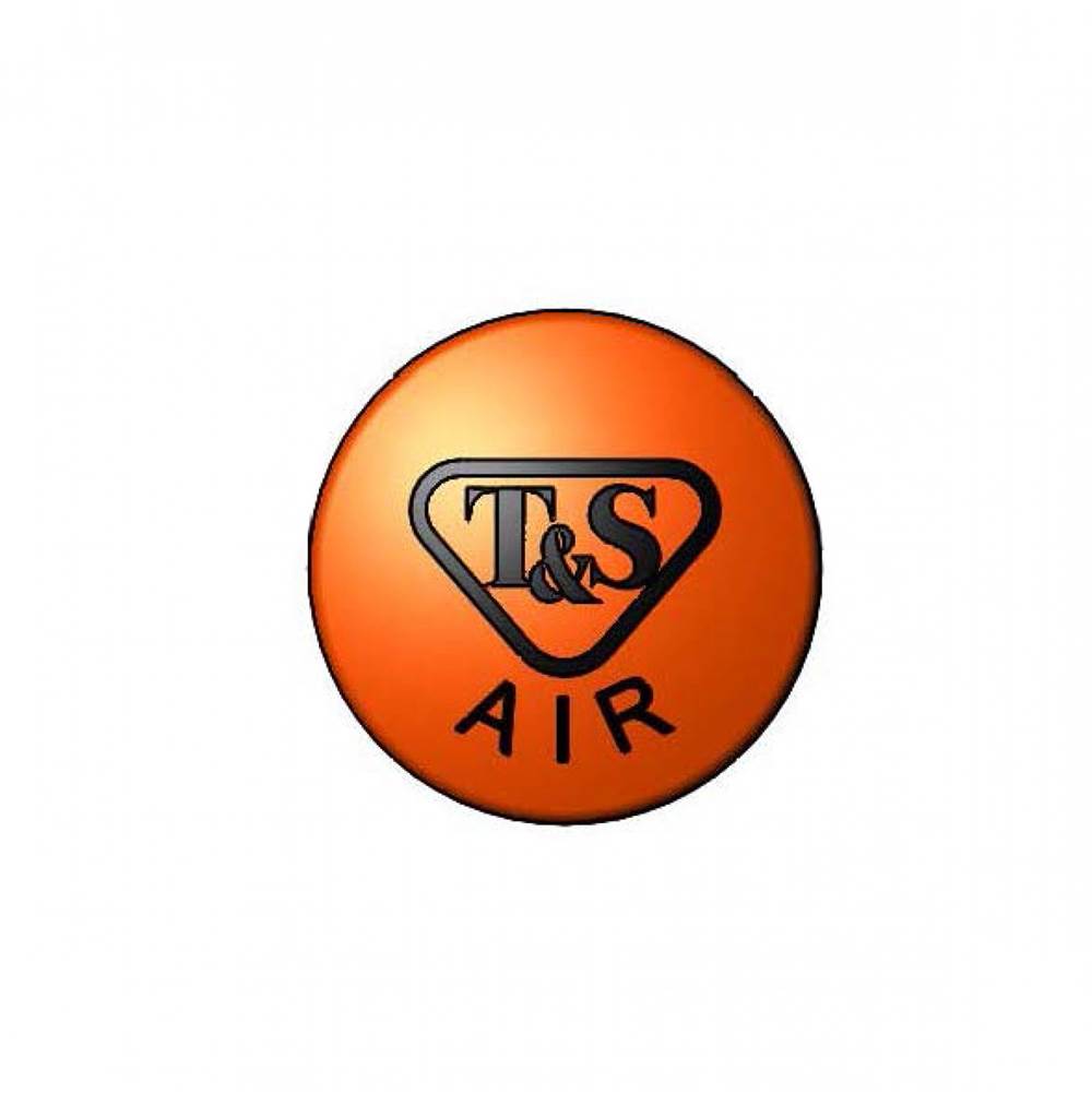 T&S Brass Press-In Index, T&S Air, Orange