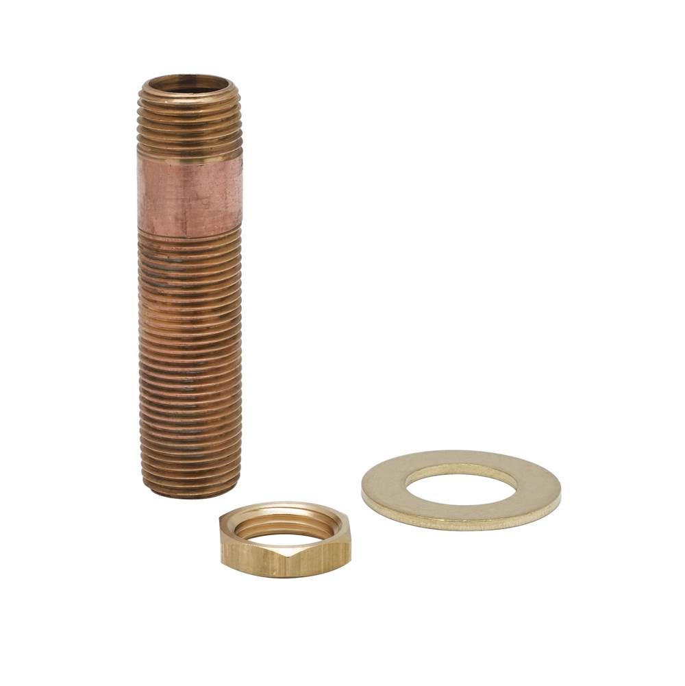 T&S Brass Supply Nipple Kit, 1/2'' NPT x 3-3/8'' Length