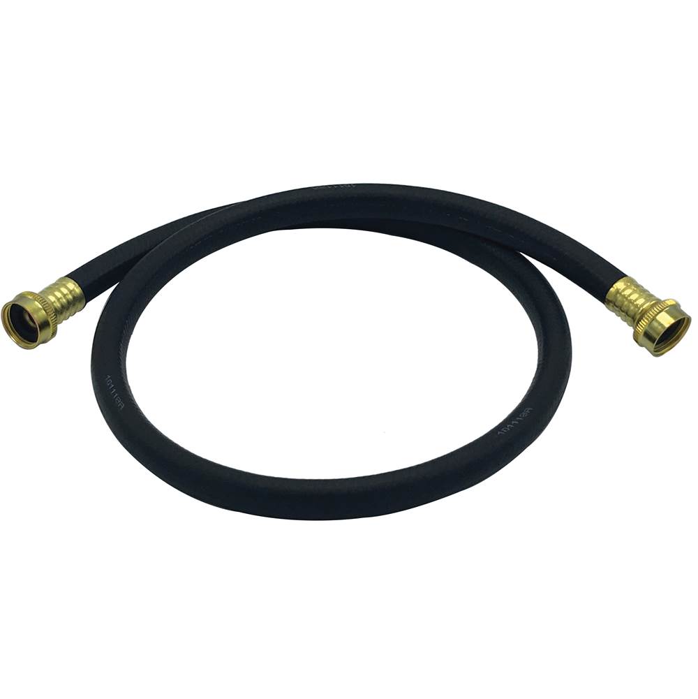Wal-Rich Corporation 4' Heavy Duty Rubber Washing Machine Inlet Hose