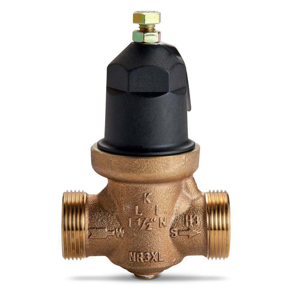 Zurn Industries 3/4'' NR3XL Pressure Reducing Valve with 2 integral FNPT connection (no union), tapped and plugged for gauge