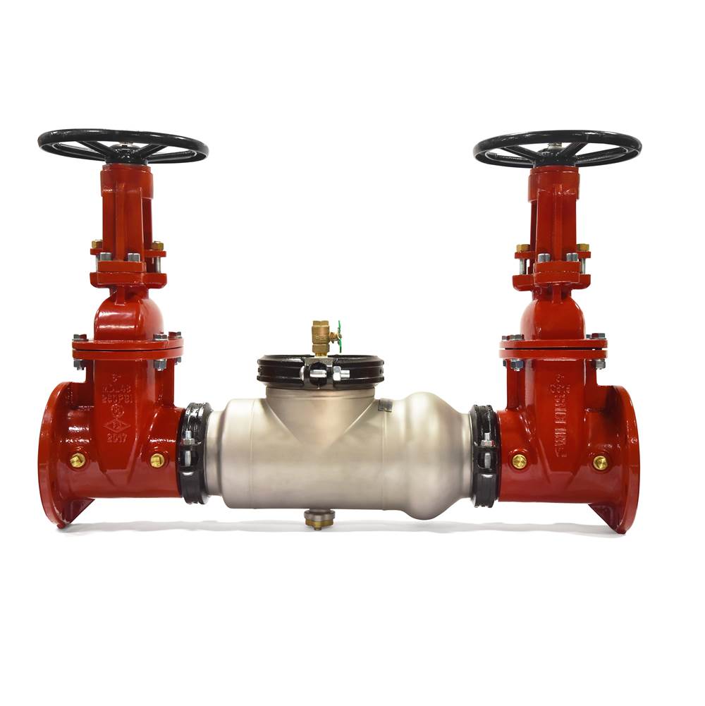 Zurn Industries 6'' 350Ast Double Check Backflow Preventer With OsAndY Gate Valves