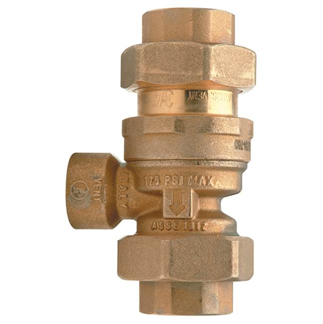 Zurn Industries 3/4-in. 760 Dual Check Valve Backflow Preventer with Atmospheric Vent, Copper Sweat Connections