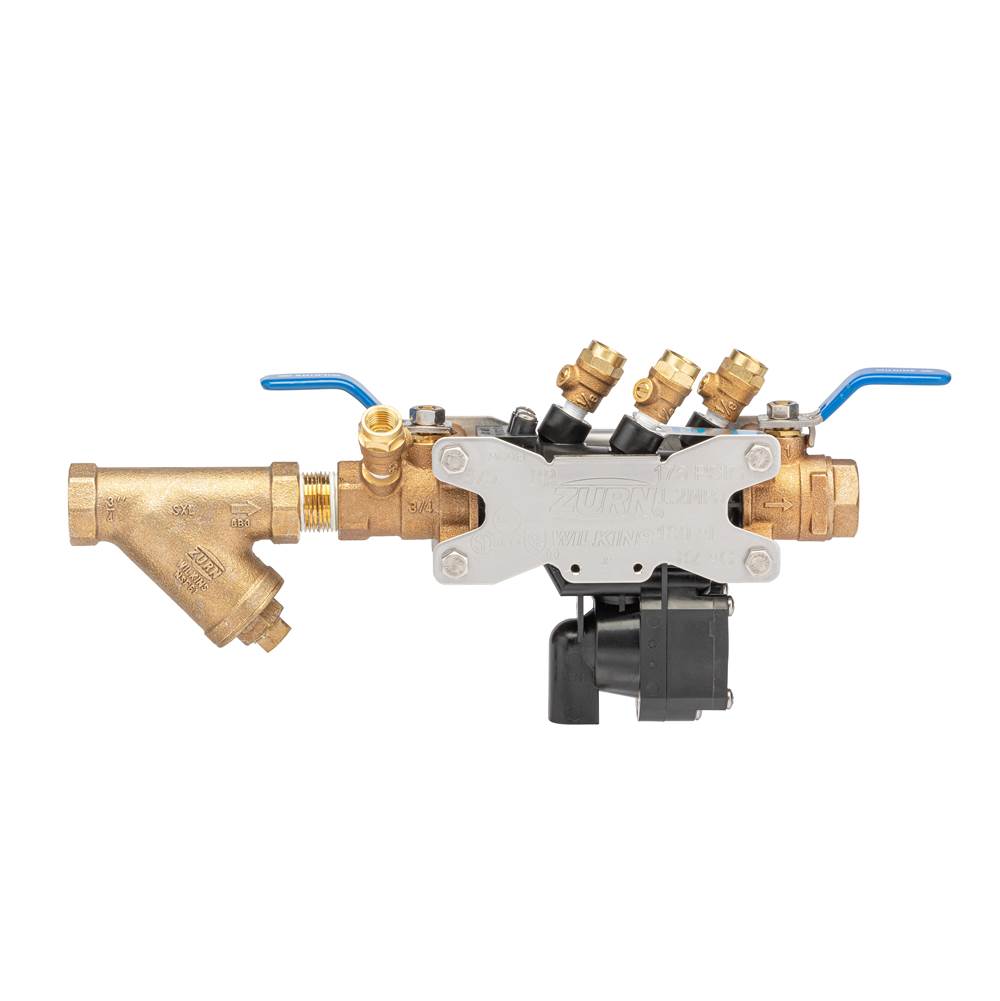 Zurn Industries 3/4'' 375 Reduced Pressure Principle Backflow Preventer With Strainer