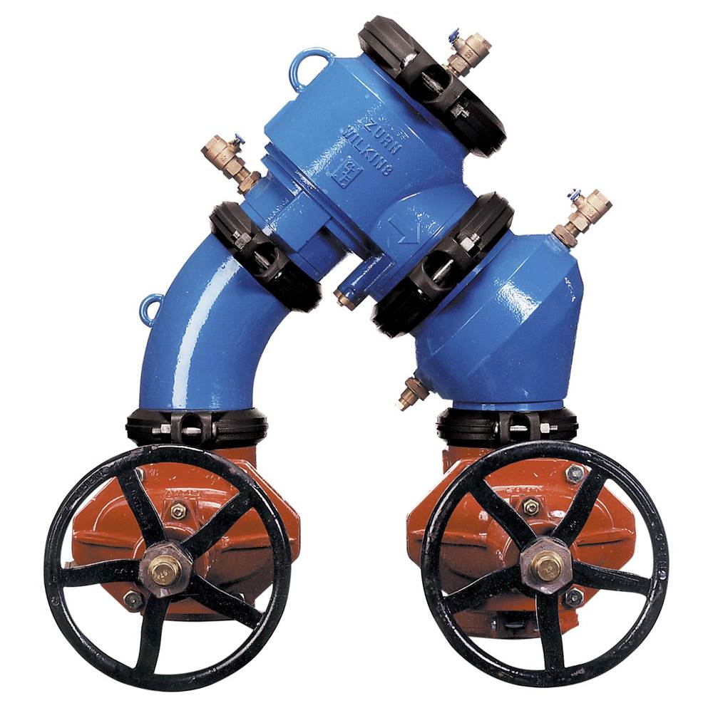 Zurn Industries 10'' 450 Double Check Backflow Preventer with OSandY gate valves